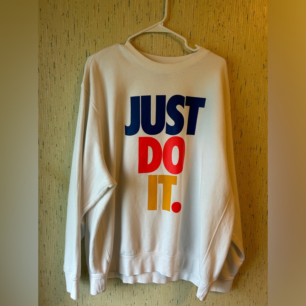 Nike Vintage Just Do It Crewneck. XXL.